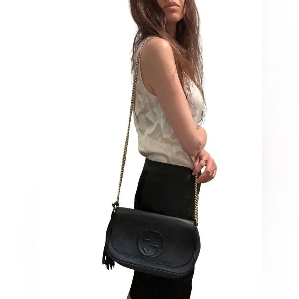Gucci soho bag with chain - Picture 3 of 16